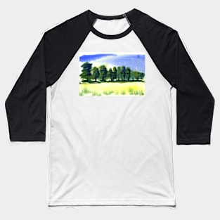 English Countryside Baseball T-Shirt